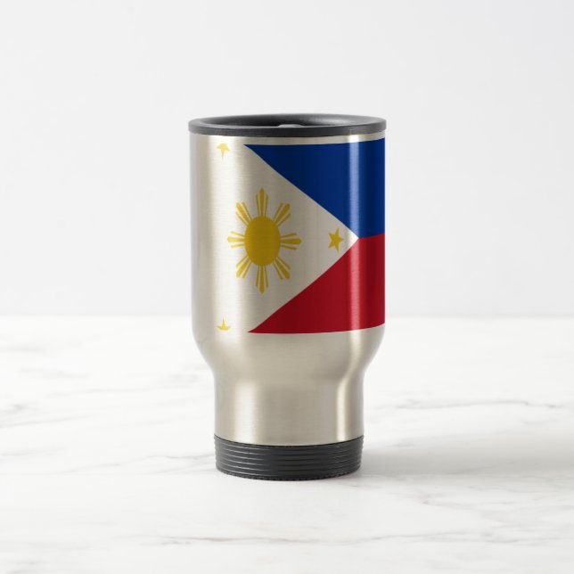 Caneca Térmica Baixo custo! Bandeira de Filipinas (Centro)