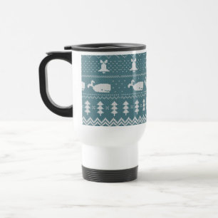 Caneca Térmica Baleia-de-banho-maria-malagueta de Natal