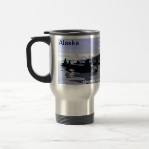 Caneca Térmica Baleias Assassinas do Alasca Selo