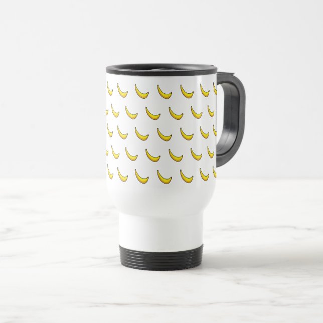 Caneca Térmica Bananas (Frente Esquerda)