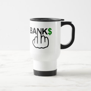 Caneca Térmica Banco de Transferência de Pássaros de Mug Corrompi