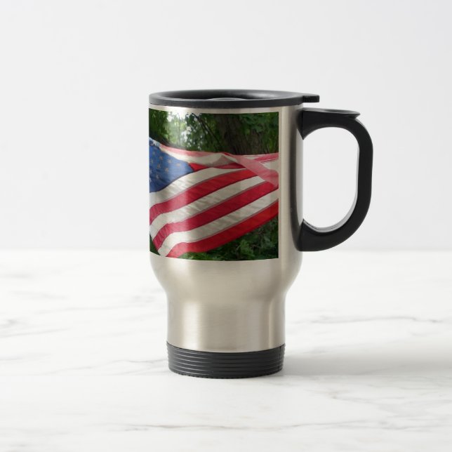 Caneca Térmica Bandeira Americana (Direita)