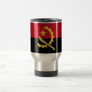 Caneca Térmica Bandeira Angolana Patriótica