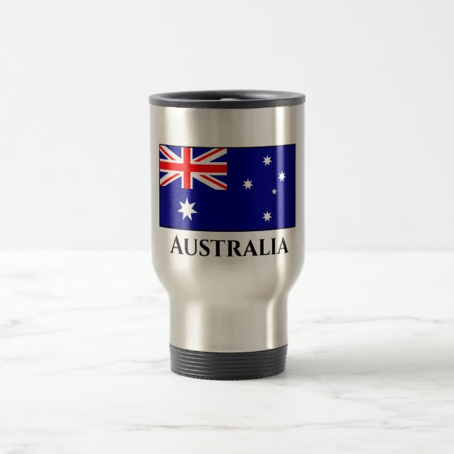 Caneca Térmica Bandeira Austrália (australiana) (Centro)