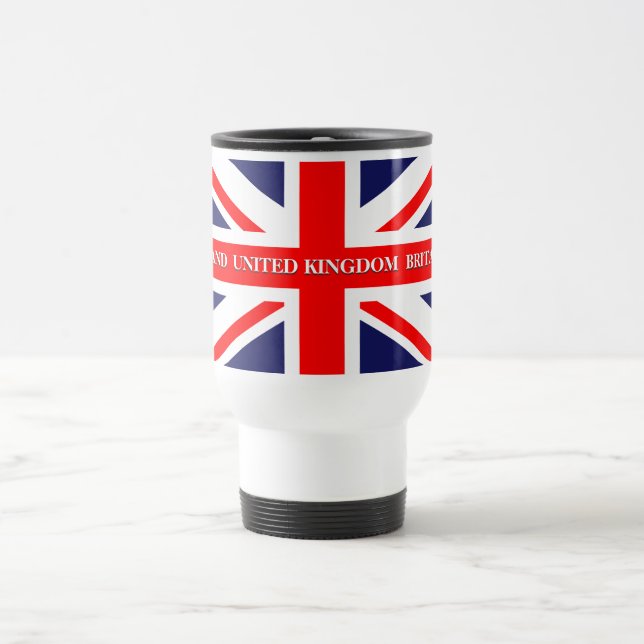 Caneca Térmica Bandeira britânica de Union Jack Grâ Bretanha (Centro)