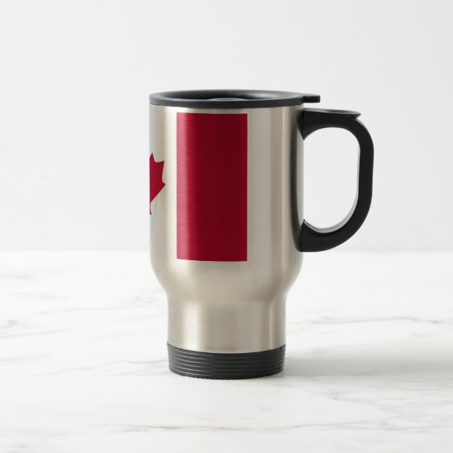 Caneca Térmica Bandeira Canadense (Direita)