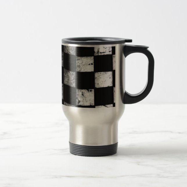 Caneca Térmica Bandeira Checkered (Direita)