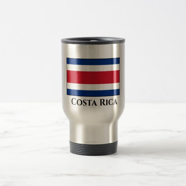 Caneca Térmica Bandeira Costa Rica (Centro)