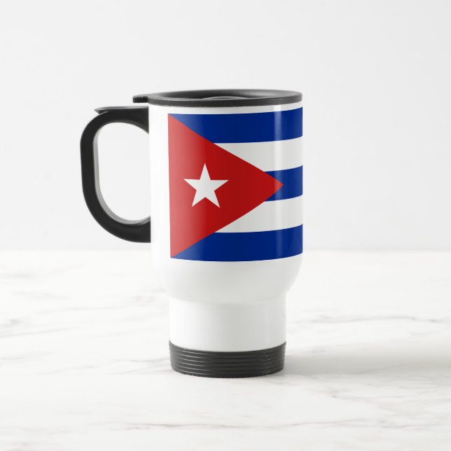 Caneca Térmica Bandeira Cuba (Esquerda)