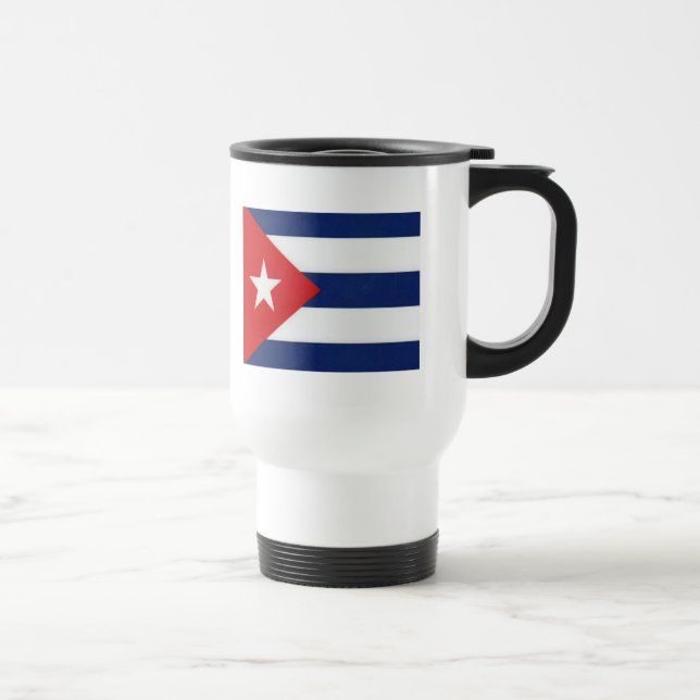CANECA TÉRMICA BANDEIRA CUBANA (Direita)