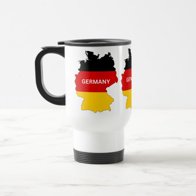 Caneca Térmica bandeira da alemanha (Esquerda)