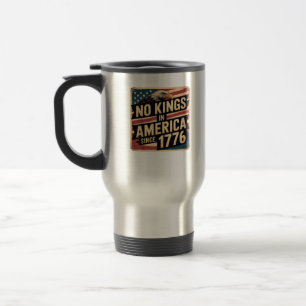 Caneca Térmica Bandeira da América Decoração Sem Reis na América