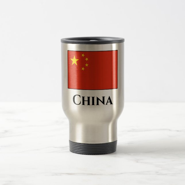 Caneca Térmica Bandeira da China (Chinês) (Centro)