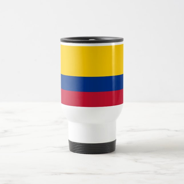 Caneca Térmica Bandeira da Colômbia (Centro)