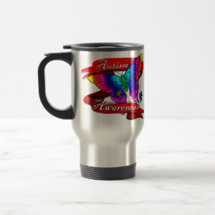 Caneca Térmica Bandeira da consciência do autismo