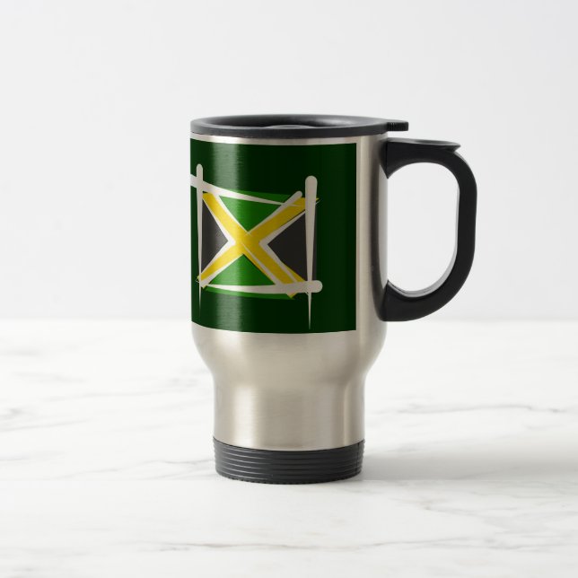 Caneca Térmica Bandeira da escova de Jamaica (Direita)