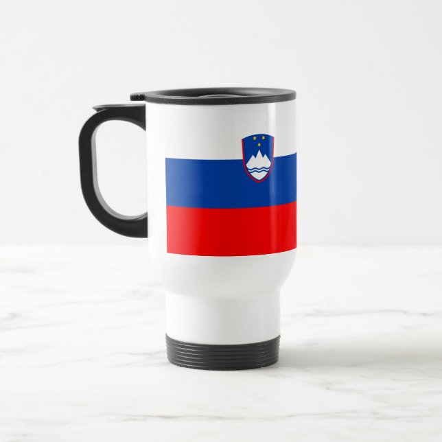 Caneca Térmica Bandeira da Eslovênia (Esquerda)