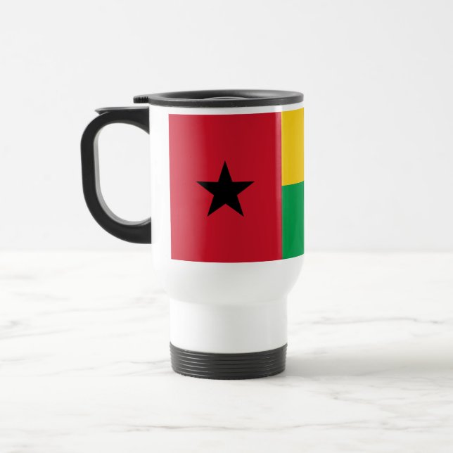 Caneca Térmica Bandeira da Guiné-Bissau (Esquerda)