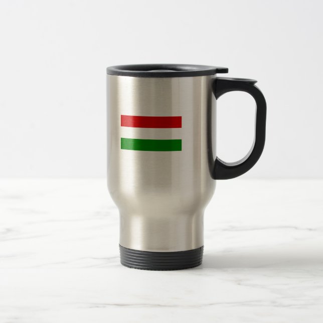 Caneca Térmica Bandeira da Hungria (Direita)