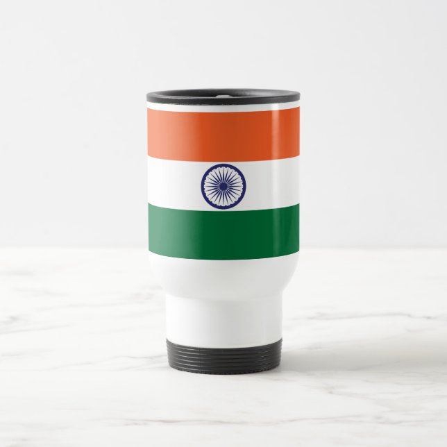 Caneca Térmica Bandeira da Índia (Centro)