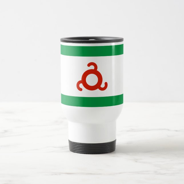 Caneca Térmica Bandeira da Ingushetia (Centro)