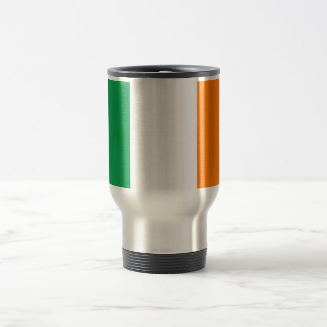 Caneca Térmica Bandeira da Irlanda (Centro)