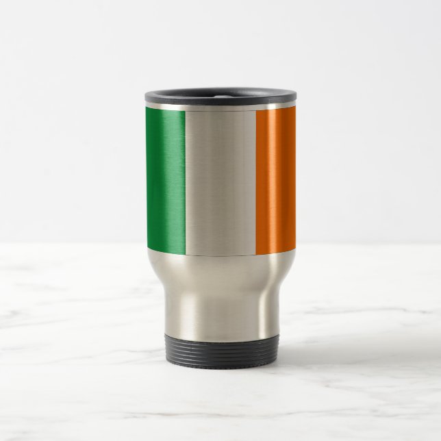 Caneca Térmica Bandeira da Irlanda/Rua. Dia de Patrick (Centro)