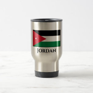 Caneca Térmica Bandeira da Jordânia