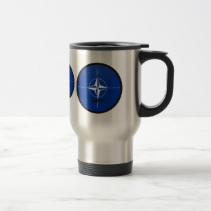 Caneca Térmica Bandeira da qualidade da OTAN Roundel