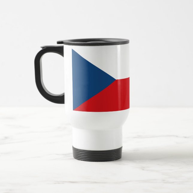 Caneca Térmica Bandeira da República Checa (Esquerda)