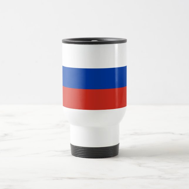 Caneca Térmica Bandeira da Rússia (Centro)