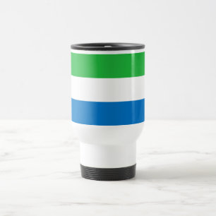 Caneca Térmica Bandeira da Serra Leoa