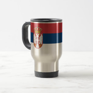 Caneca Térmica Bandeira da Sérvia