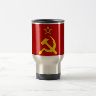 Caneca Térmica Bandeira da URSS - Bandeira da União Soviética