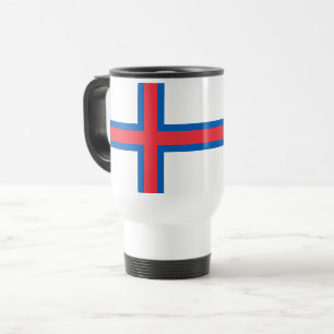Caneca Térmica Bandeira das Ilhas Faroé