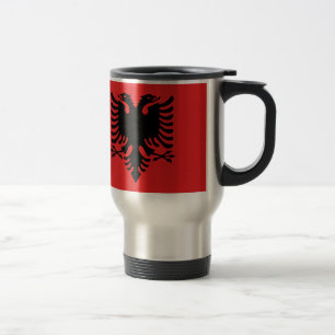 Caneca Térmica Bandeira de Albânia - Flamuri mim Shqipërisë
