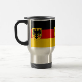 Caneca Térmica Bandeira de Alemanha - Bundesdienstflagge
