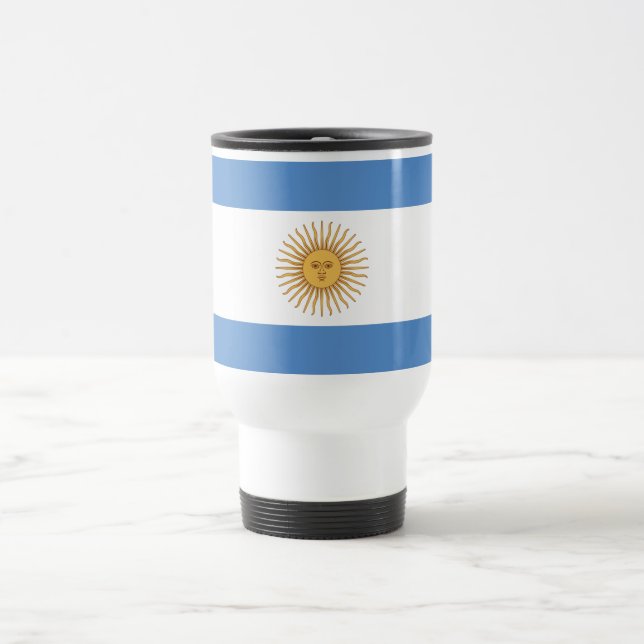 Caneca Térmica Bandeira de Argentina (Centro)