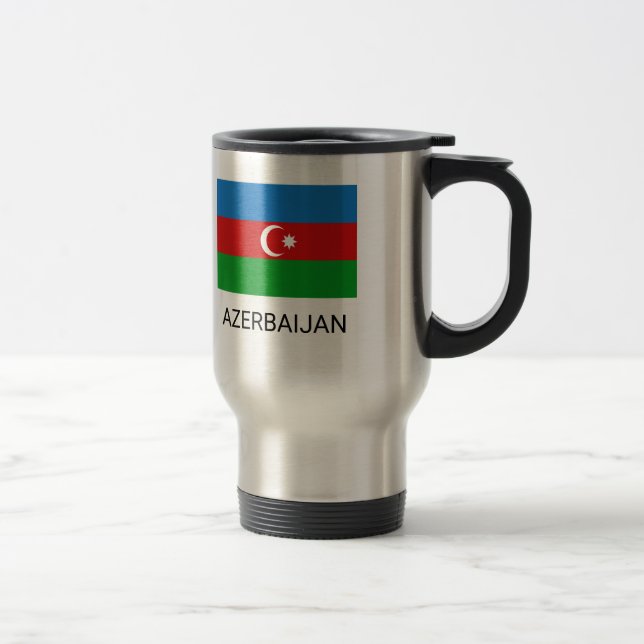 Caneca Térmica Bandeira de Azerbaijan (Direita)