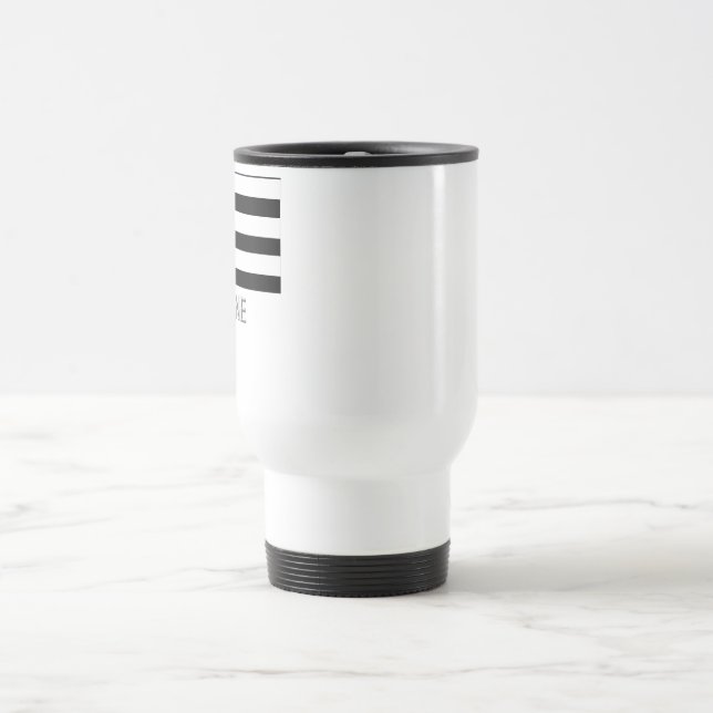 Caneca Térmica Bandeira de Bretagne com nome (Centro)