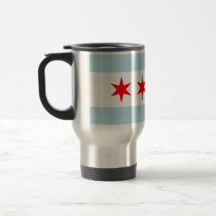 Caneca Térmica Bandeira de Chicago, Illinois