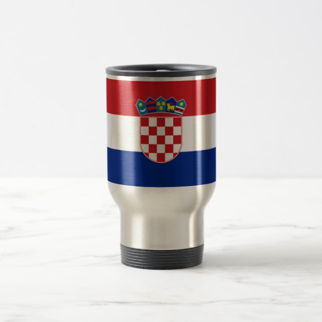 Caneca Térmica Bandeira de Croatia (Centro)