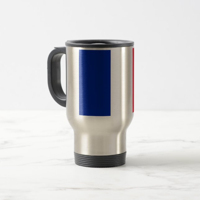 Caneca Térmica Bandeira de France (Frente Esquerda)