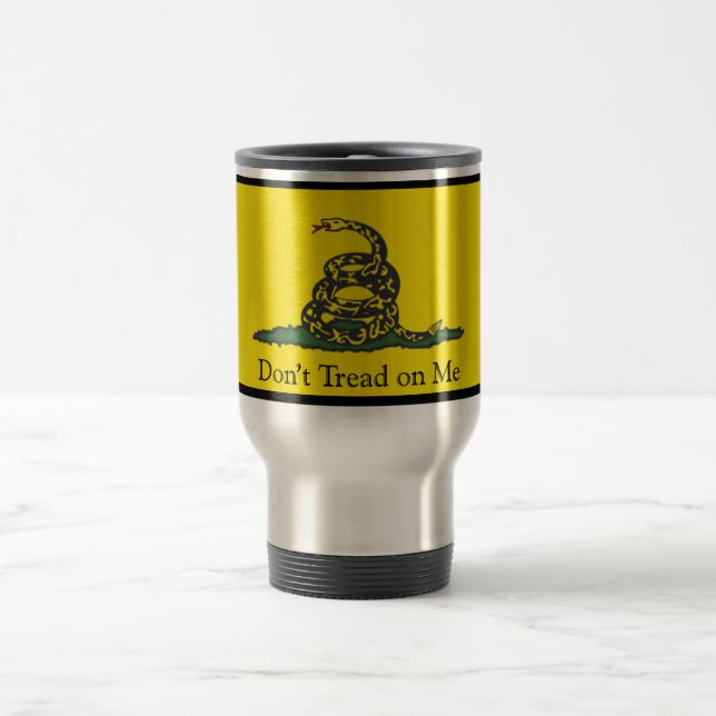 Caneca Térmica Bandeira de Gadsden (Centro)
