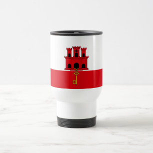 Caneca Térmica Bandeira de Gibraltar
