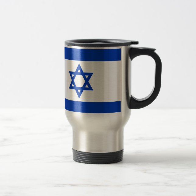 Caneca Térmica Bandeira de Israel (Direita)
