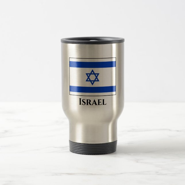 Caneca Térmica Bandeira de Israel (Centro)
