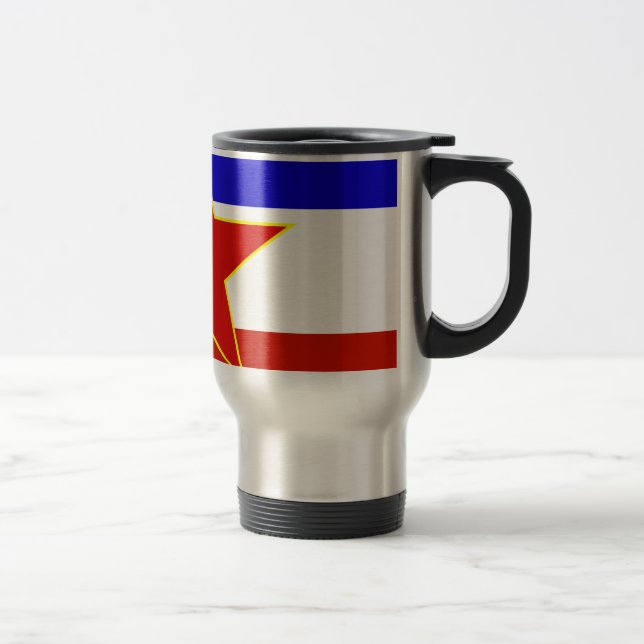 Caneca Térmica Bandeira de Jugoslávia (Direita)