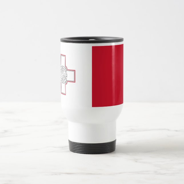 Caneca Térmica Bandeira de Malta (Centro)