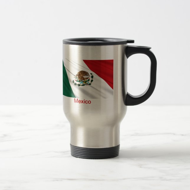 Caneca Térmica Bandeira de México (Direita)
